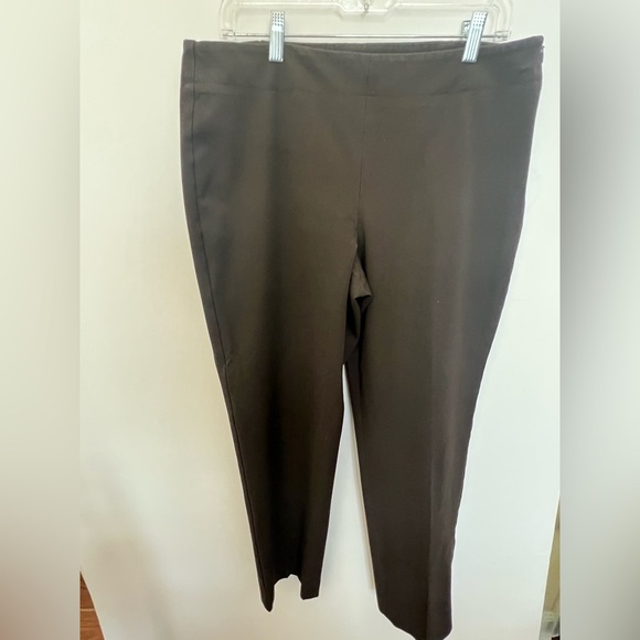 TALBOTS HERITAGE BROWN ANKLE SIZE 14 PETITE PANTS. INSEAM 28” WAIST 17” (34”) - Picture 4 of 7